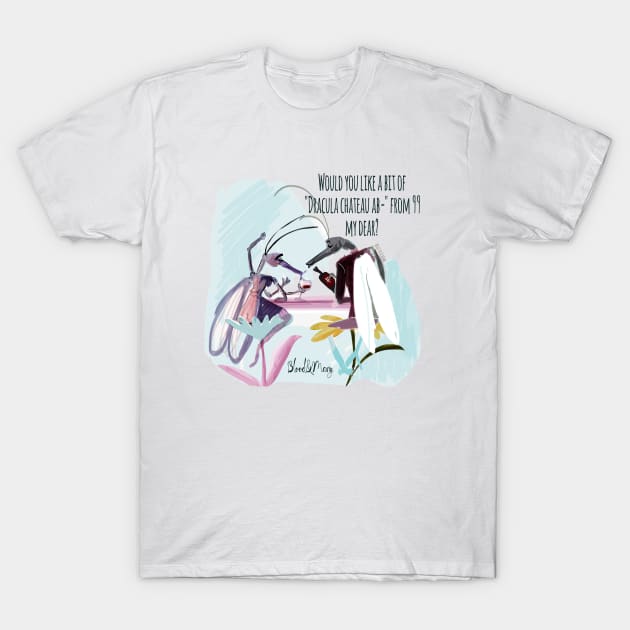 My Mosquito Valentine T-Shirt by belettelepink